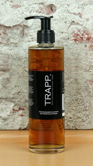 Trappist beer hand soap with Westmalle Dubbel