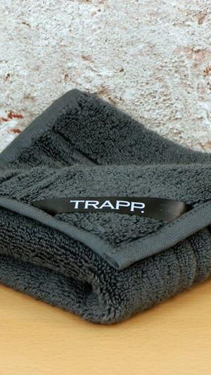 TRAPP. serviettes pour invités anthracite